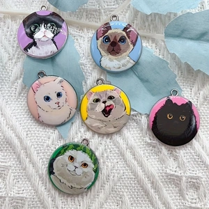 Party Supplies - 10 stuks cartoon dier kat emaille