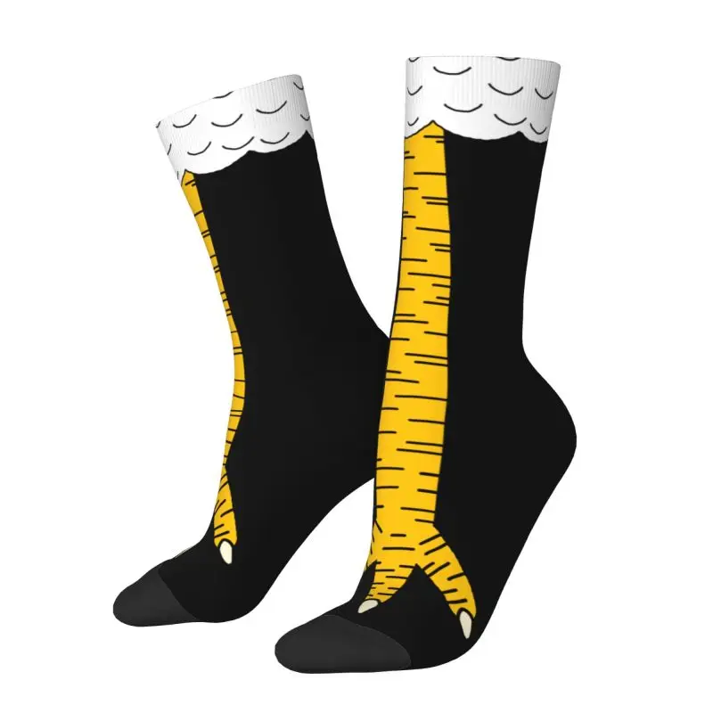 Funny Chicken Leg Socks - Koele Mannen Grappige Kippenpoten Jurk Sokken