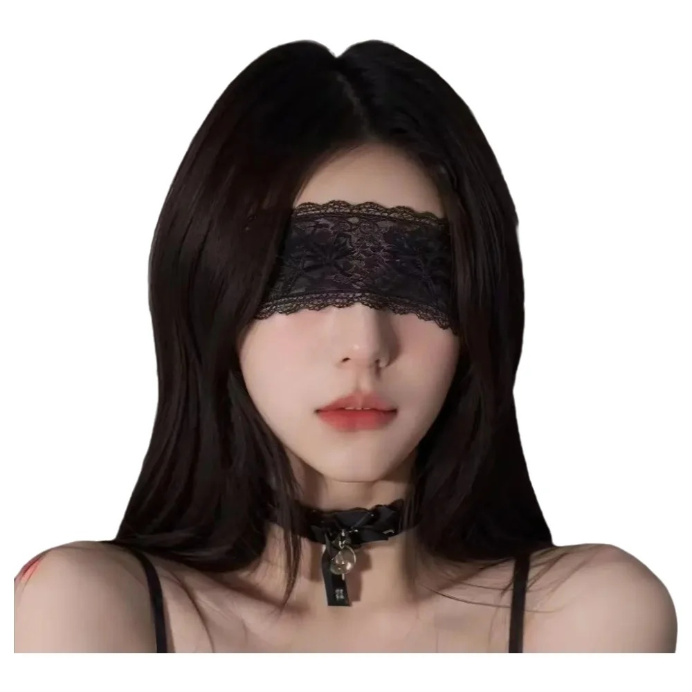 Party Supplies - Sexy kanten oogmasker, zwart bloemenblinddoek voor