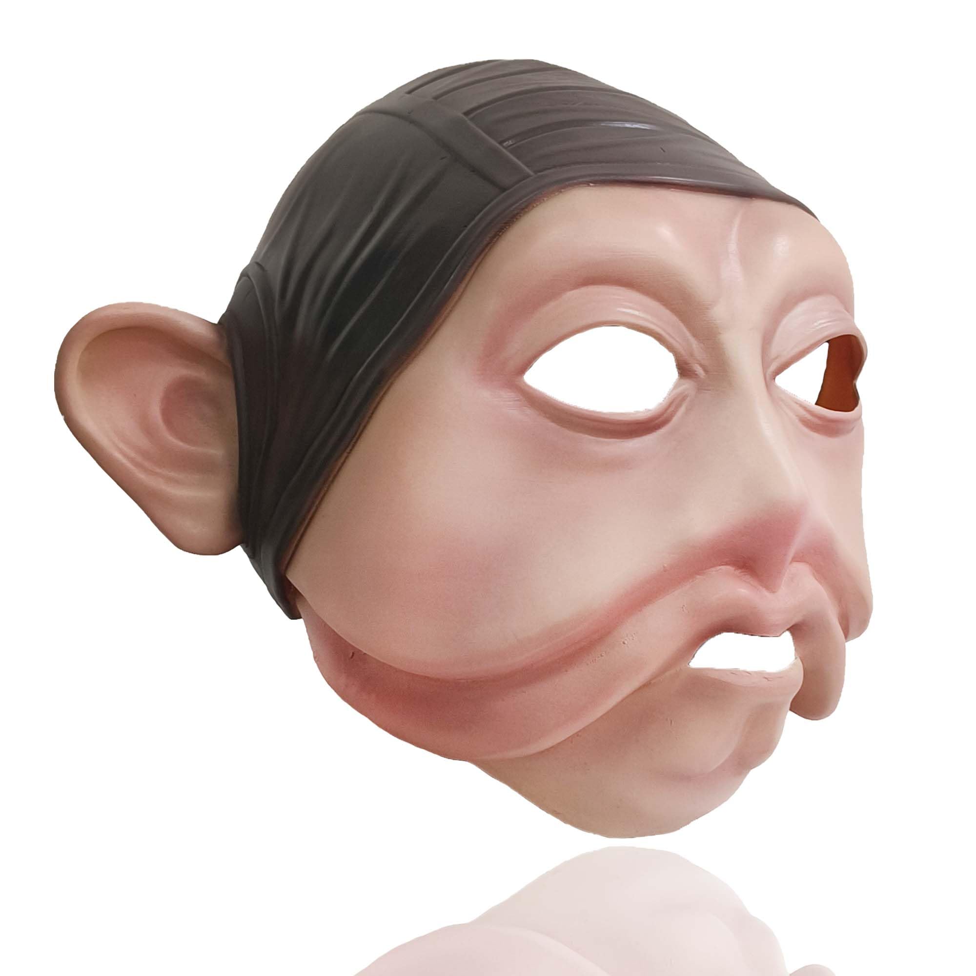 Latex Alien Mask Realistic - Nien Nunb Latex Masker Realistische Full