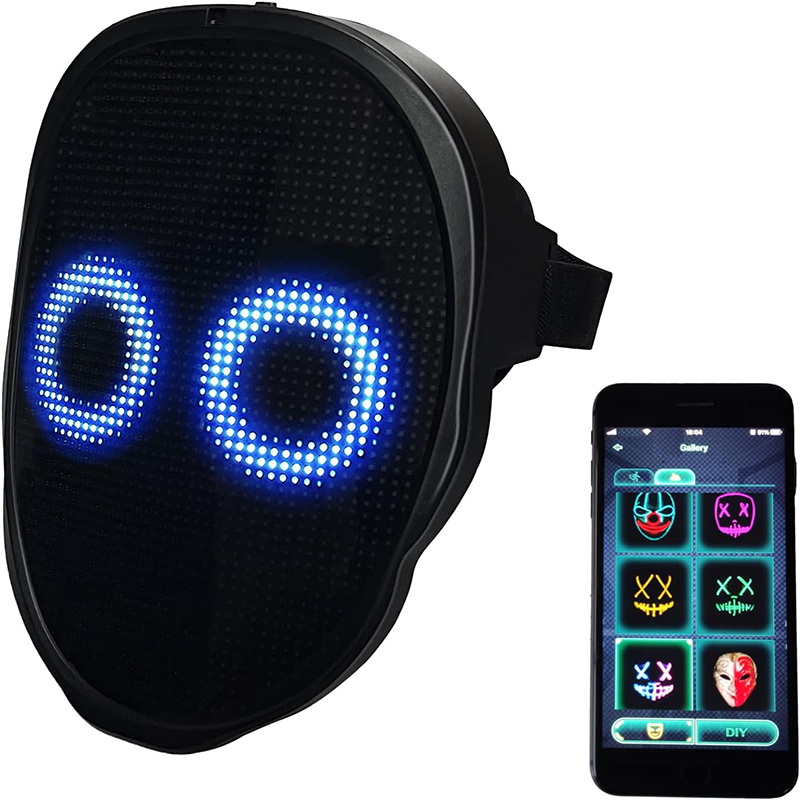 Led Purge Mask Halloween - Party LED Light up Masker Gebaar