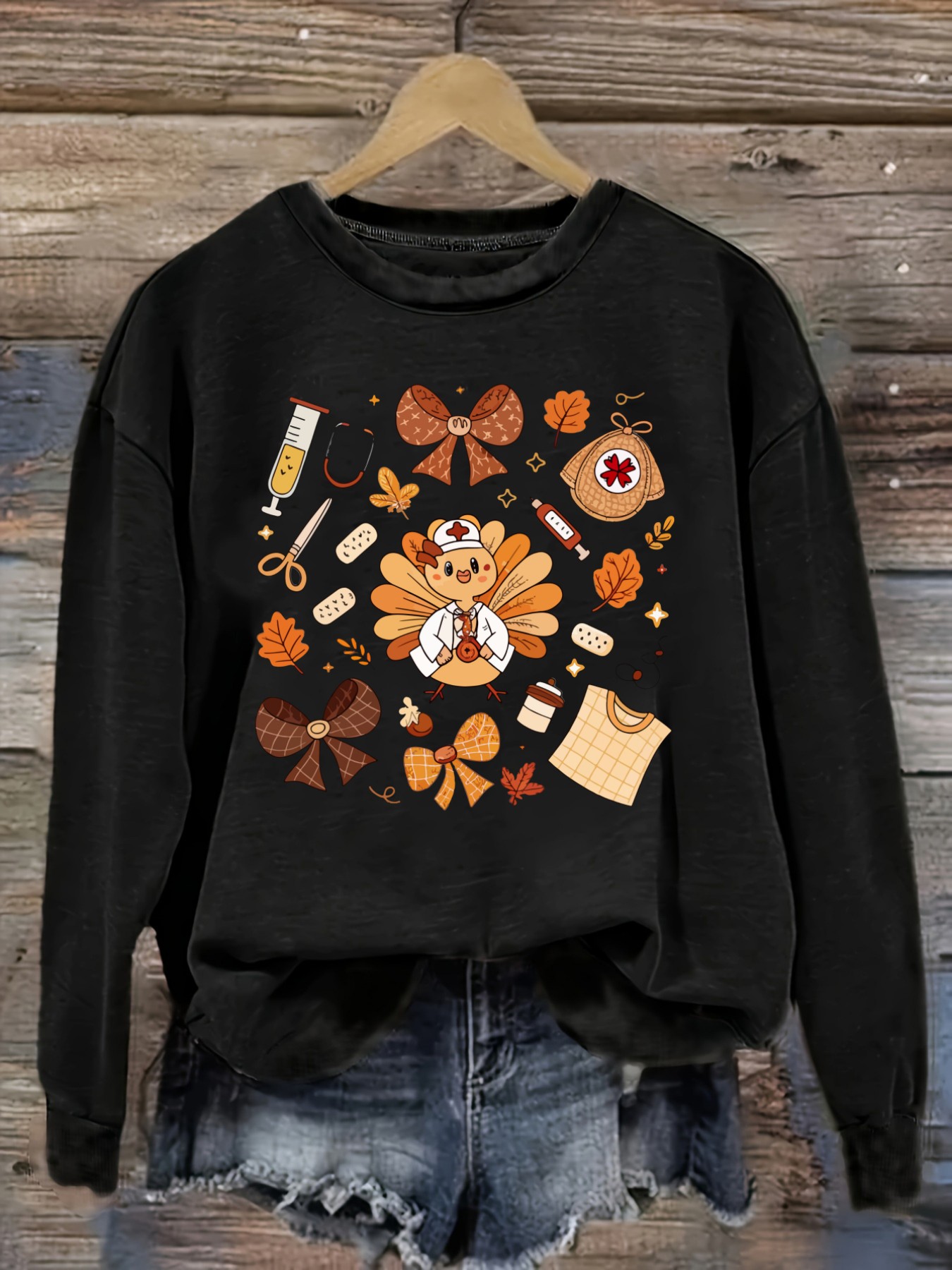 Costumes - Dames Casual T-shirt met lange mouwen