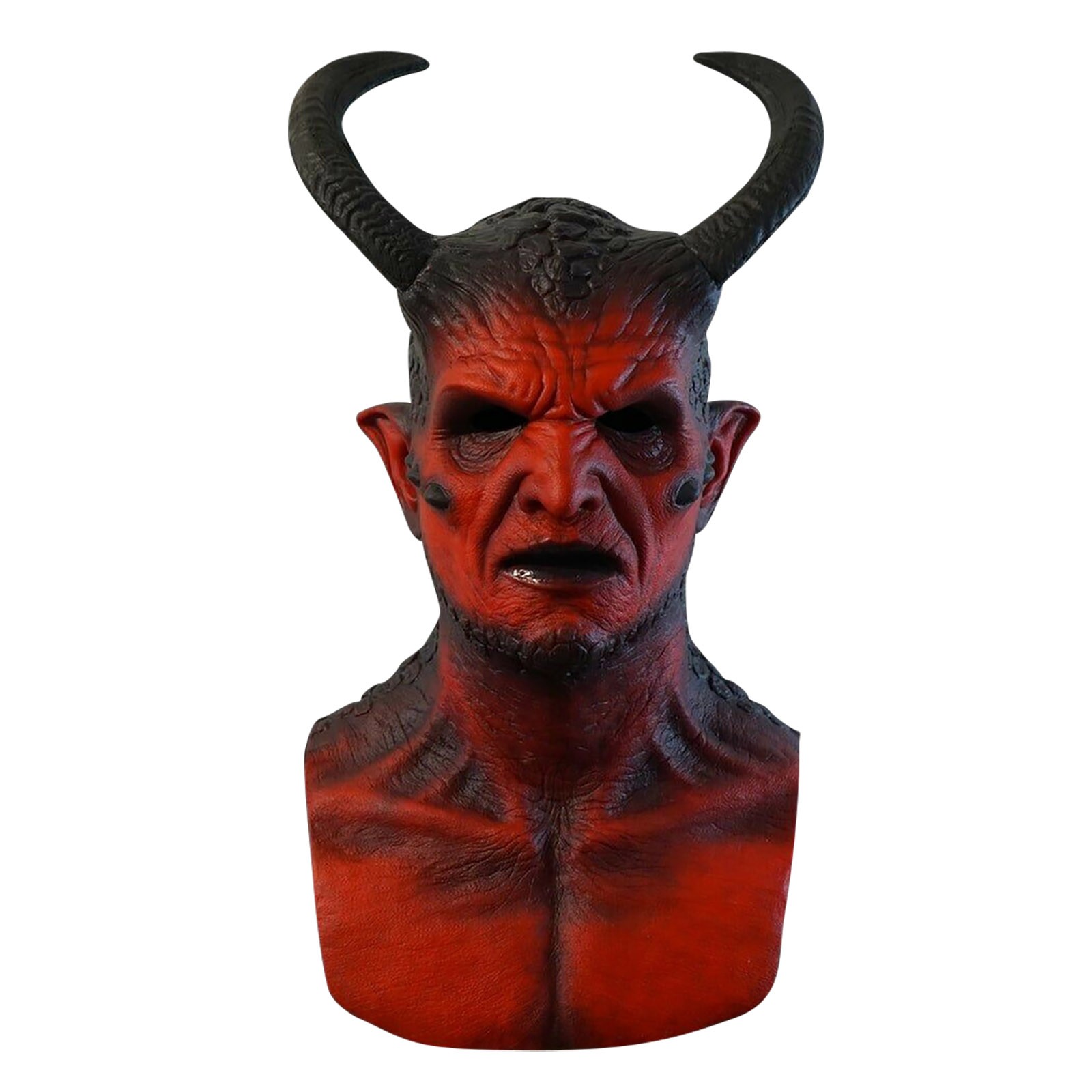 Prank Toys - Kari-Demon Latex Masker Duivel Realistische Grap