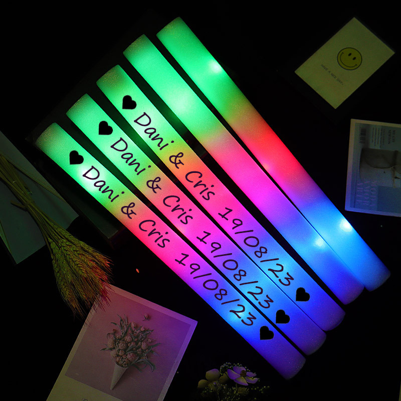 Glow In The Dark Party Glasses - 12/30/60 Stuks LED Glow Sticks Bulk