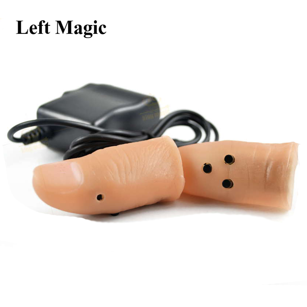 Thumb Tip Magic Trick Set - Super LED Licht Duim Tips Zeven