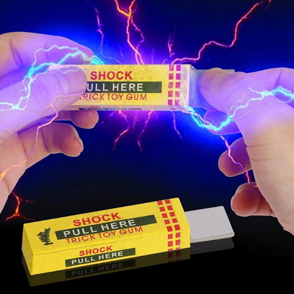 Shock Pen Prank Toy - Elektrische schok grap kauwgom trekhoofd schokkende