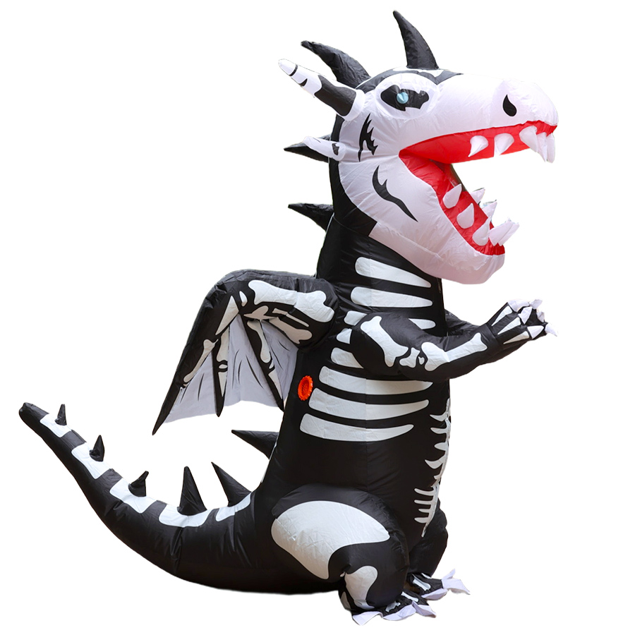 Inflatable Dinosaur Costume Adult - Halloween opblaasbaar dinosaurus volwassenen cosplay kostuum