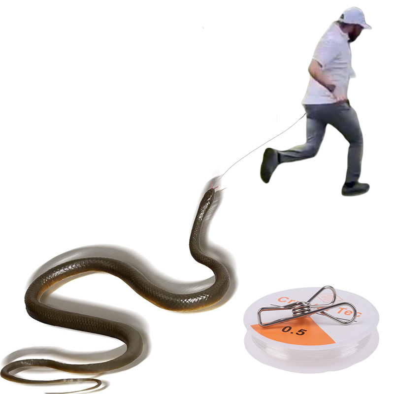 Outdoor Snake Prank met touwcl - Prank Toys recensie en prijs