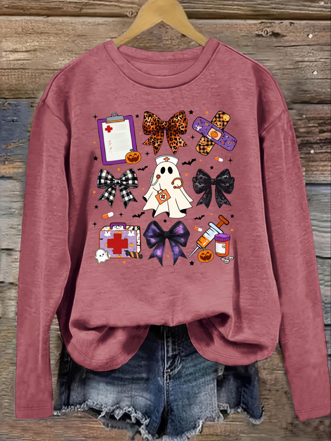 Dames Casual T-shirt met lange - Costumes recensie en prijs