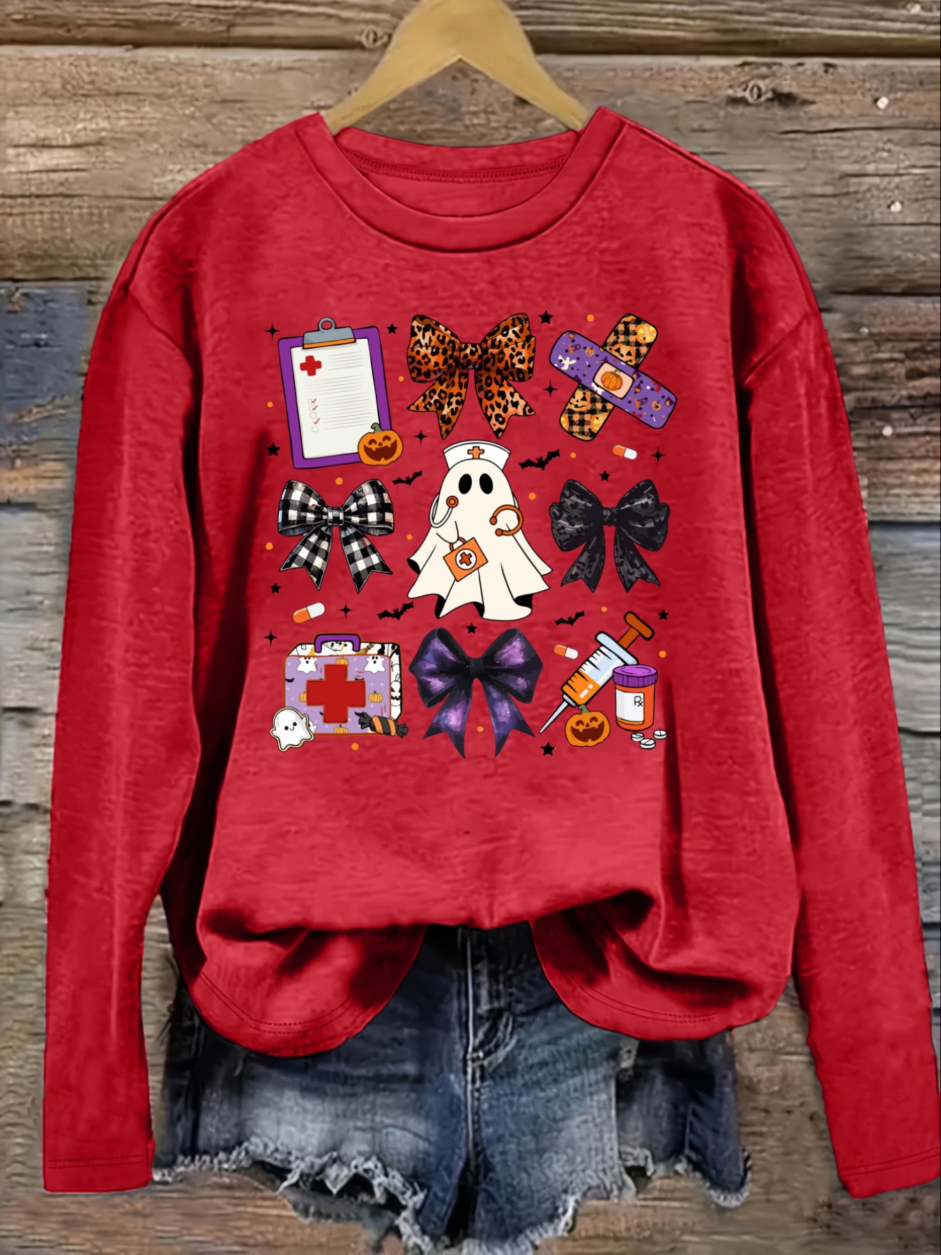 Dames Casual T-shirt met lange - Costumes recensie en prijs