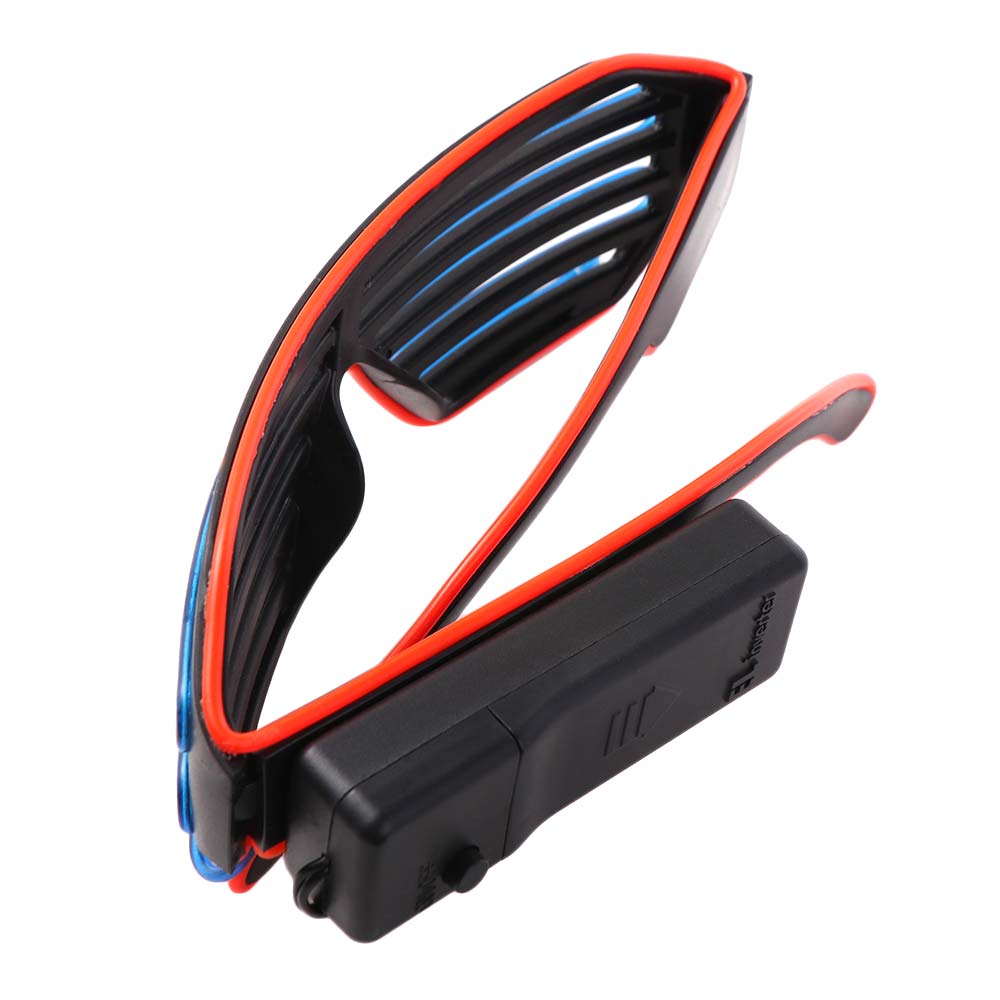 Draadloze LED-gloeiende bril C - Glow In The Dark Party Glasses recensie en prijs