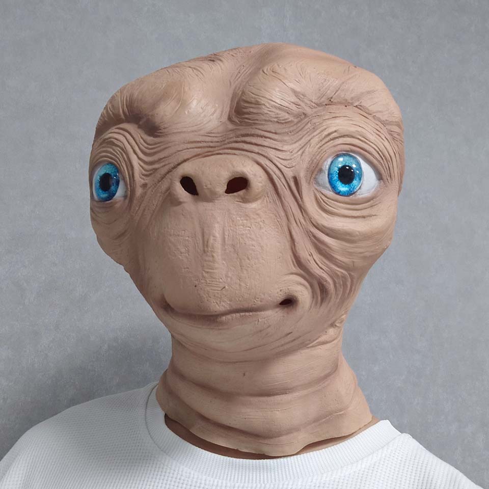 Realistisch ET Alien Latex Mas - Latex Alien Mask Realistic recensie en prijs