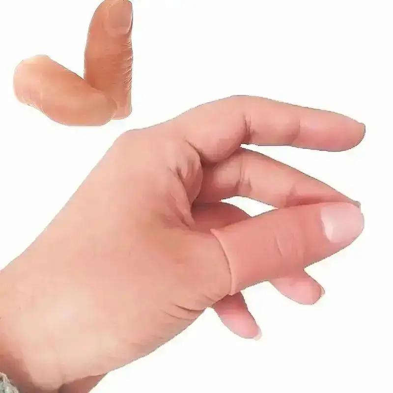 5 stks/set Hot Fakes Zachte Du - Thumb Tip Magic Trick Set recensie en prijs