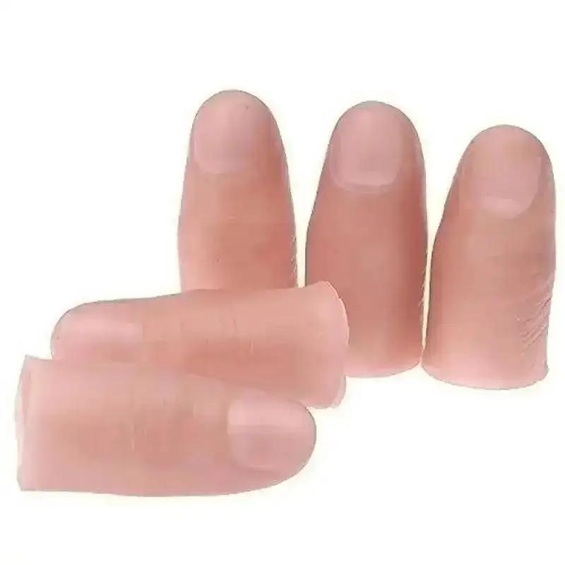 5 stks/set Hot Fakes Zachte Du - Thumb Tip Magic Trick Set recensie en prijs