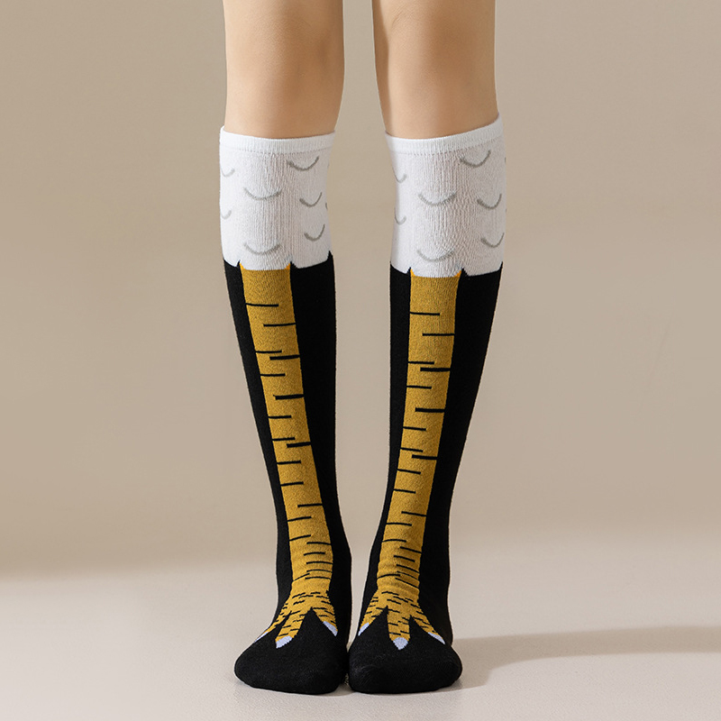 1/2 paris Mannen Grappige 3D K - Funny Chicken Leg Socks recensie en prijs