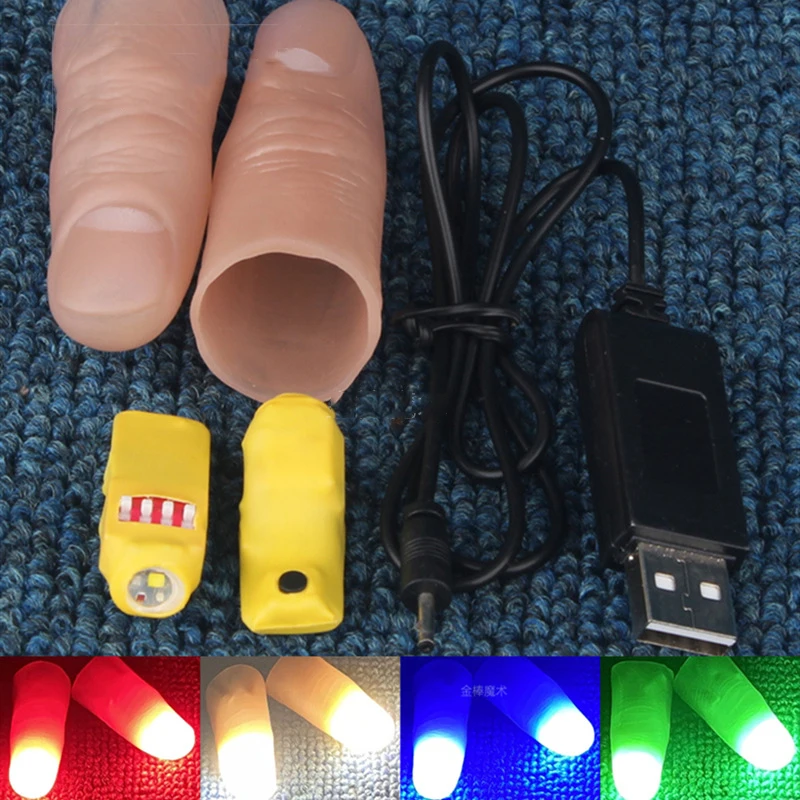 Professionele lichtpaarset (ro - Thumb Tip Magic Trick Set recensie en prijs