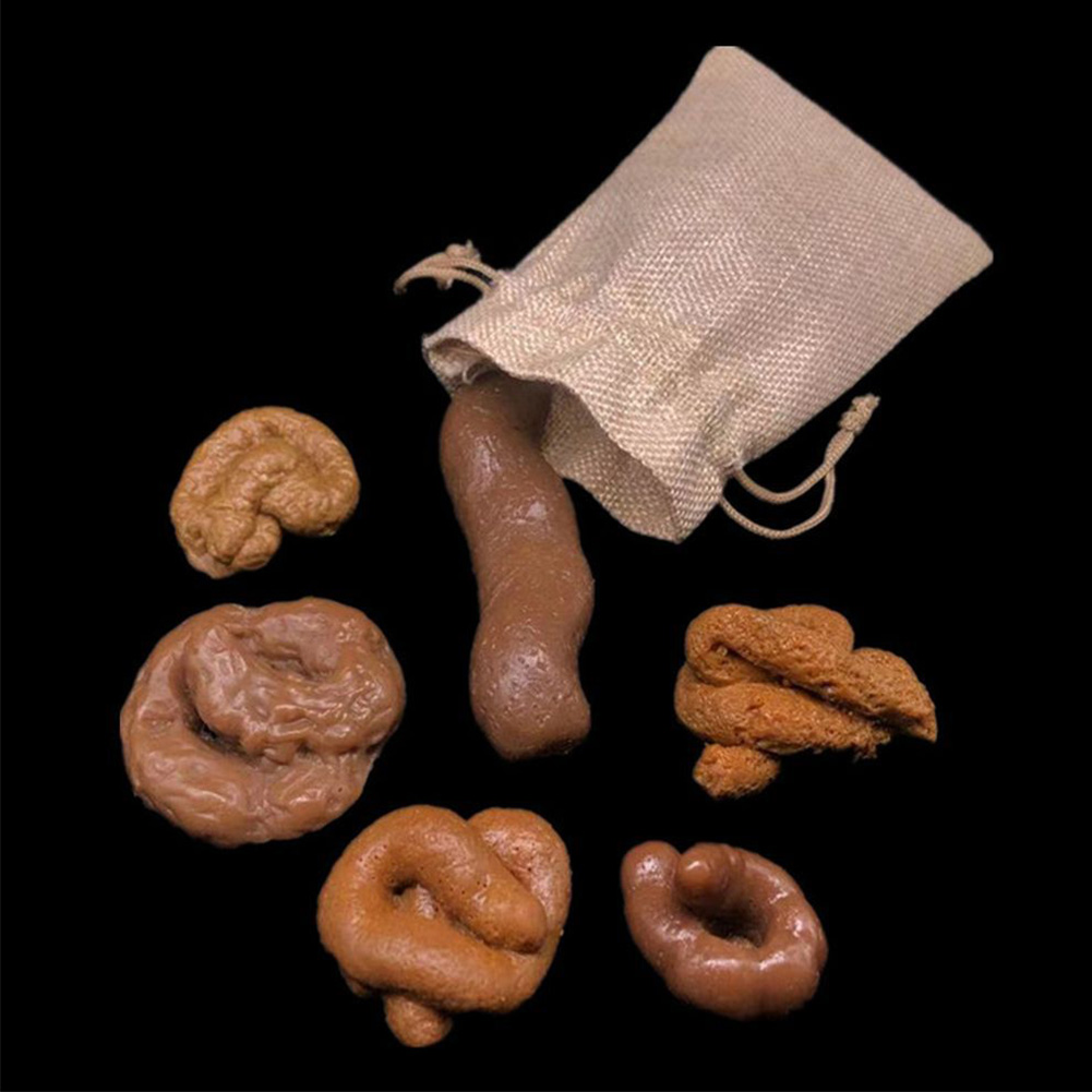 6 stks/set Kak Prank Speelgoed - Fake Poop Gag Gift recensie en prijs