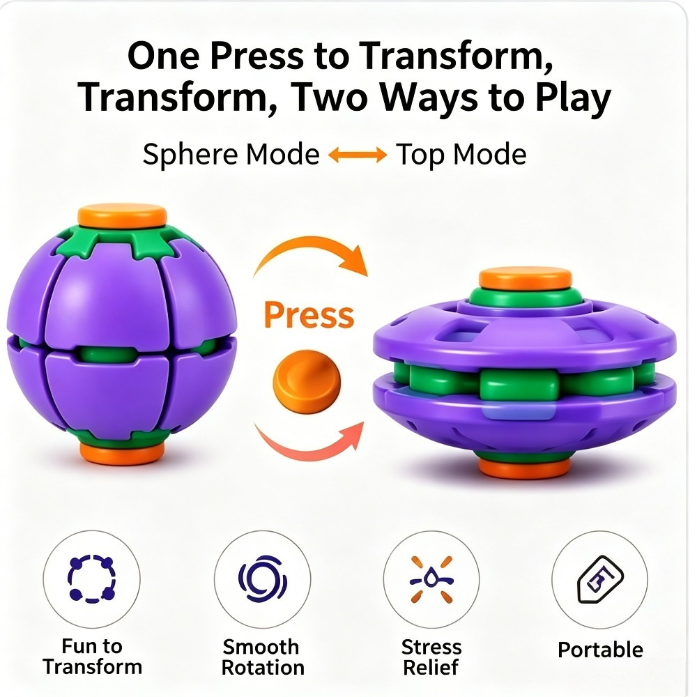 Transformeerbare Fidget Spinne - Novelty Gifts recensie en prijs