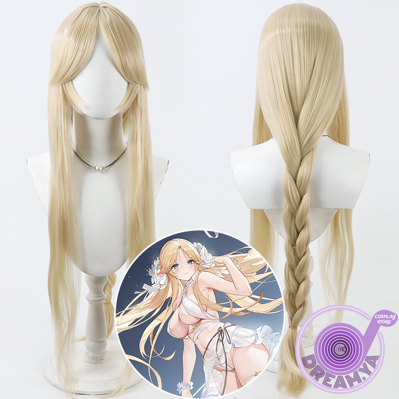 FFNF Brest Cosplay Pruik Azur  - Anime Cosplay Wig Heat Resistant recensie en prijs