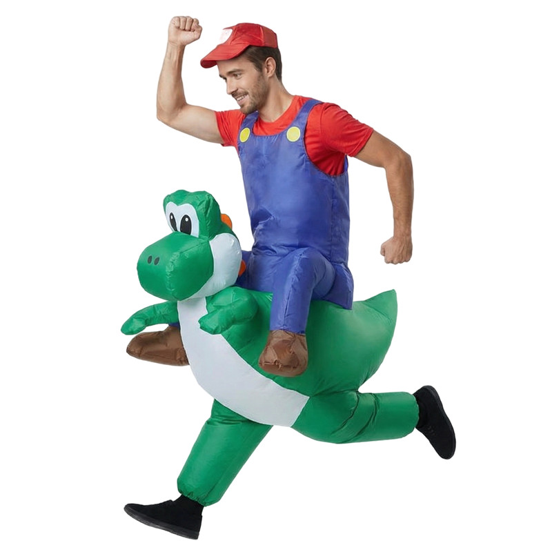 Feestprestaties kostuum volwas - Inflatable Dinosaur Costume Adult recensie en prijs