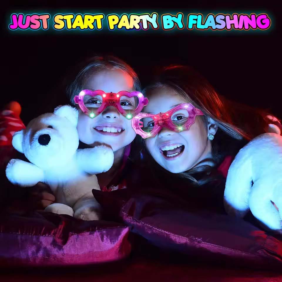 Glow-in-the-dark brillen bulk  - Glow In The Dark Party Glasses recensie en prijs