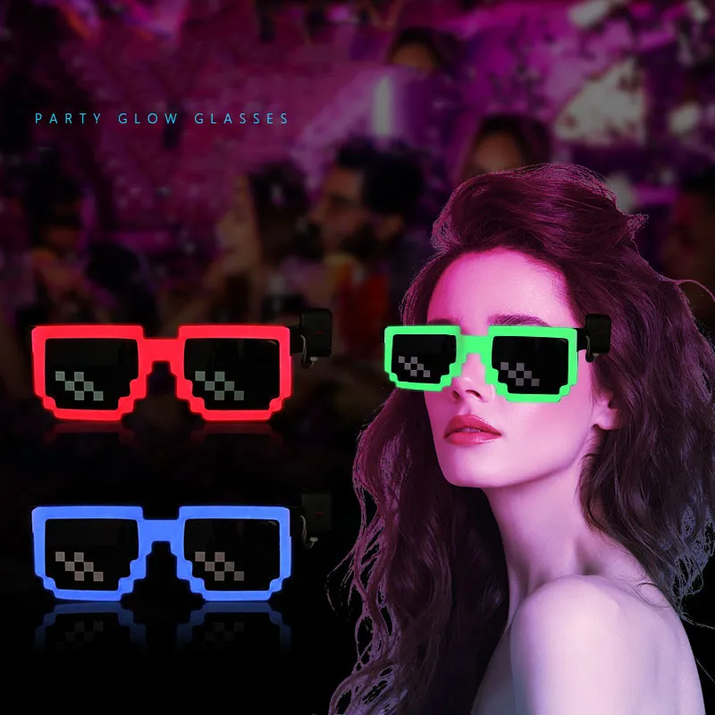 Draadloze LED-lichtbril Led Pi - Glow In The Dark Party Glasses recensie en prijs