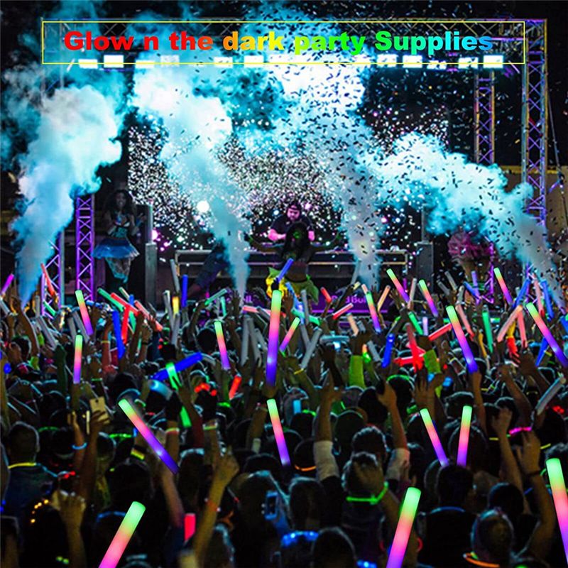 A75K Glow Sticks Bulk, LED-sch - Flashing Led Foam Sticks Party recensie en prijs