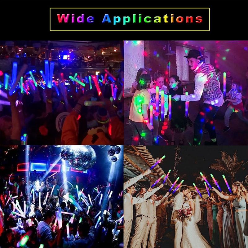 A75K Glow Sticks Bulk, LED-sch - Flashing Led Foam Sticks Party recensie en prijs