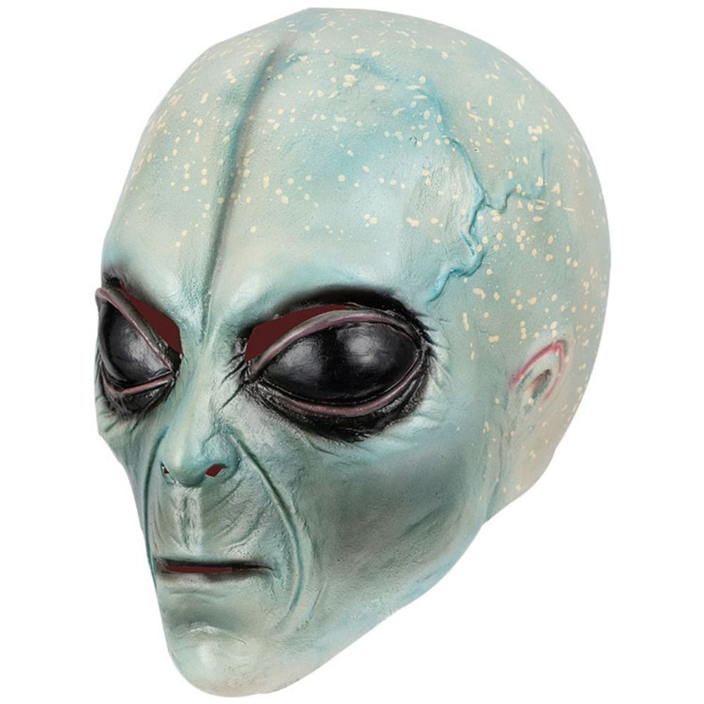 Latex materiaal buitenaards ma - Latex Alien Mask Realistic recensie en prijs