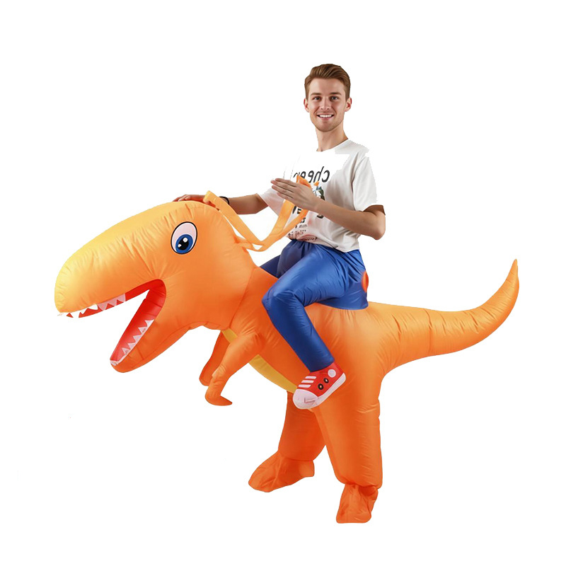 Volwassen eenhoorn dinosaurus  - Inflatable Dinosaur Costume Adult recensie en prijs