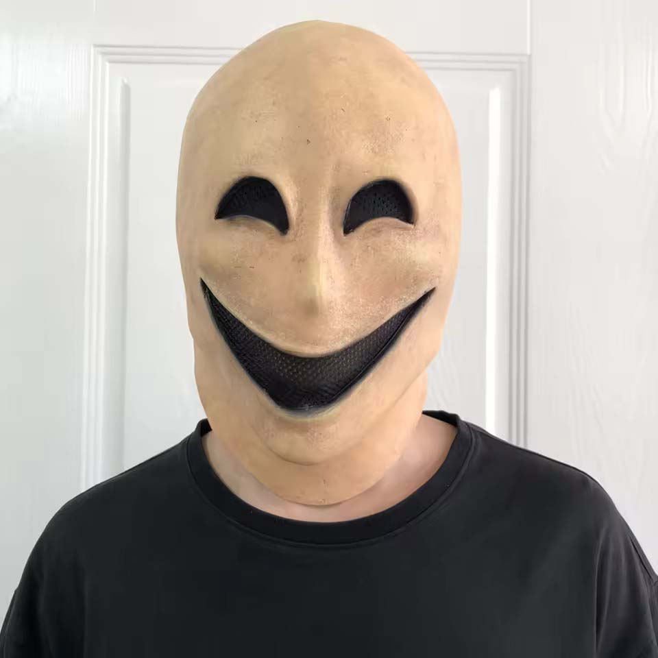 Gezichtsloze & Glimlachende Ma - Latex Alien Mask Realistic recensie en prijs