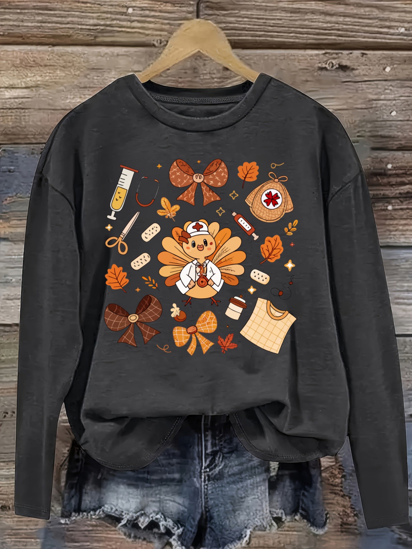 Dames Casual T-shirt met lange - Costumes recensie en prijs