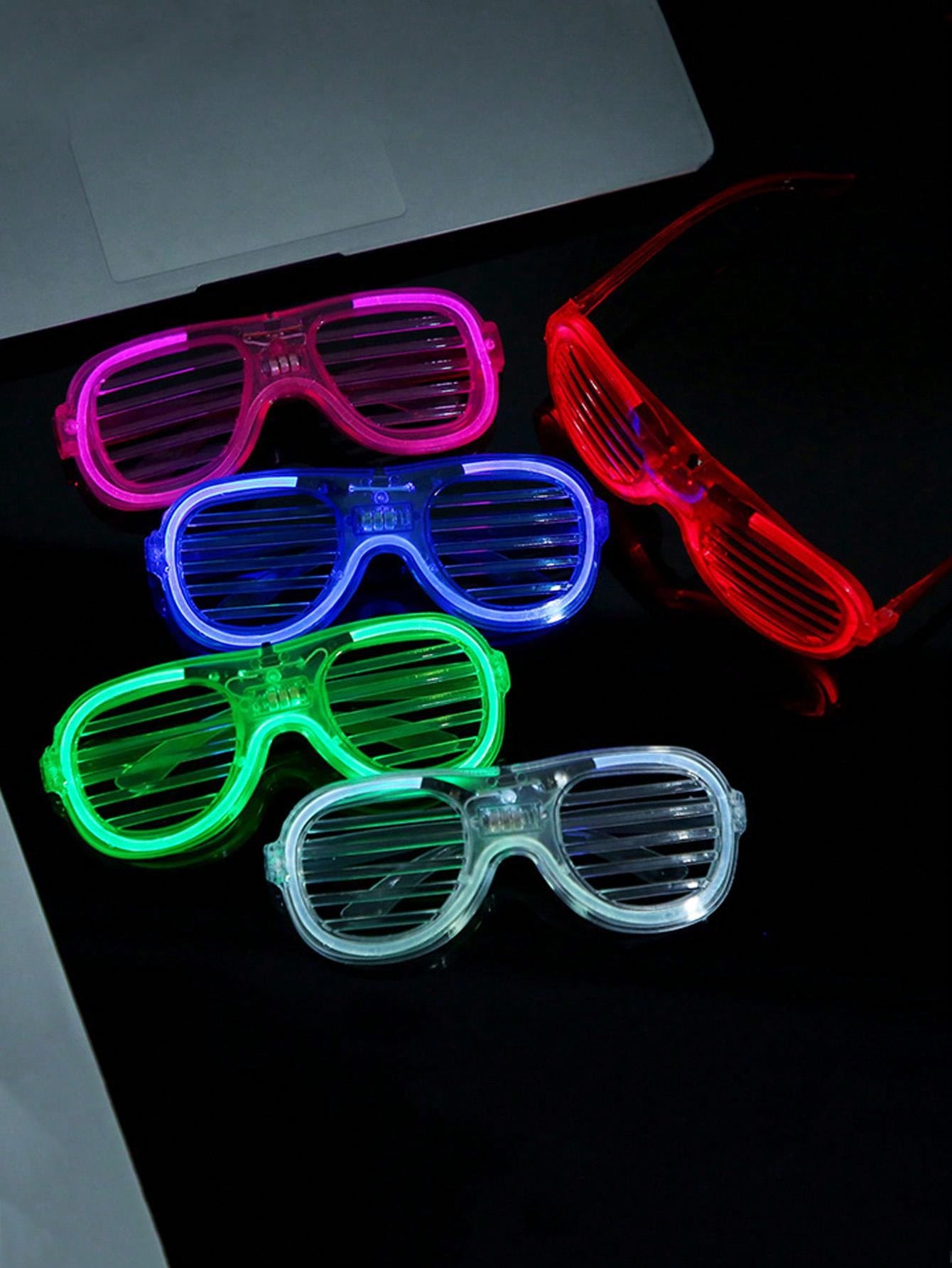 5/10 Stuks Led-Oplichtingsbril - Glow In The Dark Party Glasses recensie en prijs