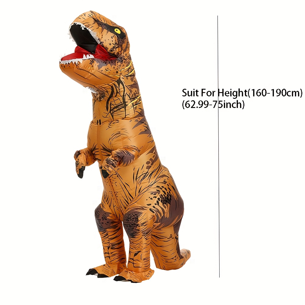 Opblaasbaar dinosaurus Hallowe - Inflatable Dinosaur Costume Adult recensie en prijs