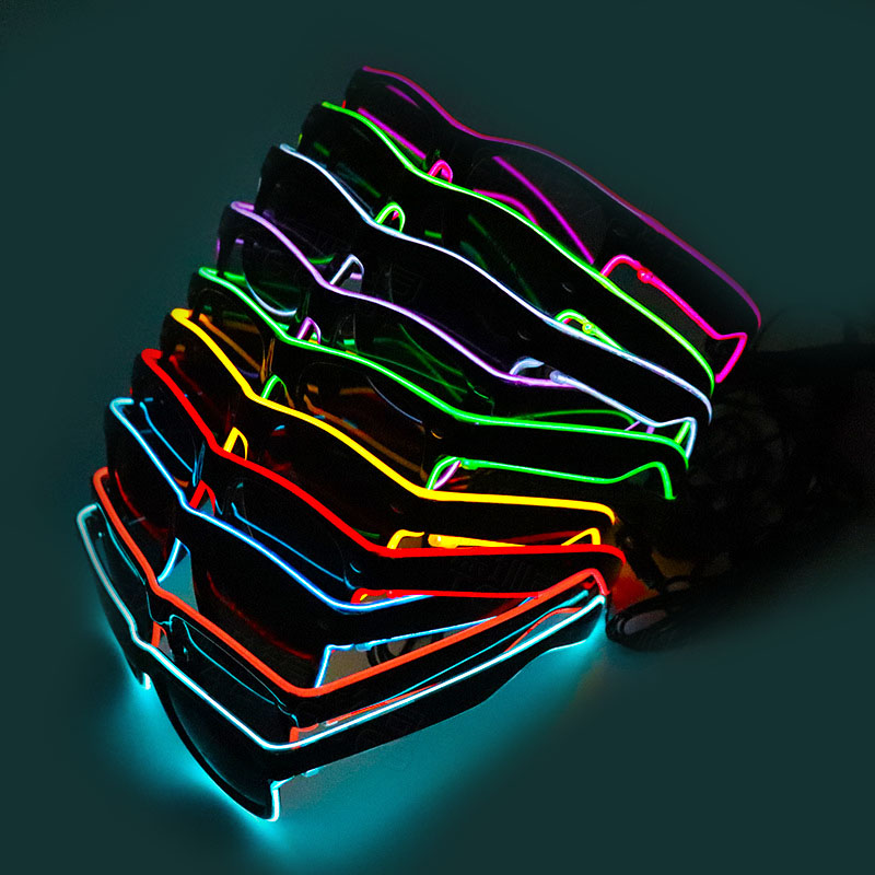 NIEUWE Led Bril Verlichting Ra - Glow In The Dark Party Glasses recensie en prijs