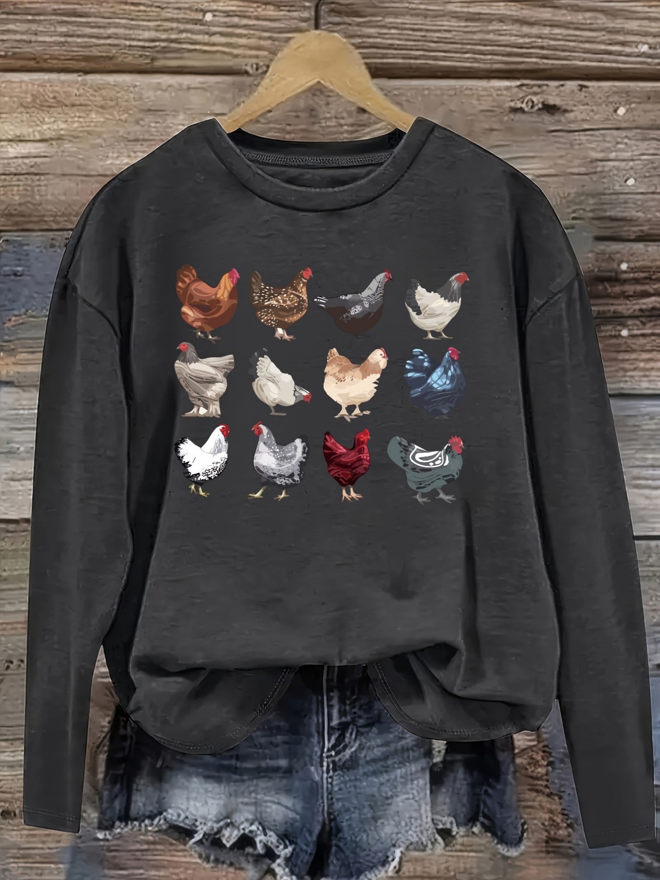 Dames Casual T-shirt met lange - Costumes recensie en prijs