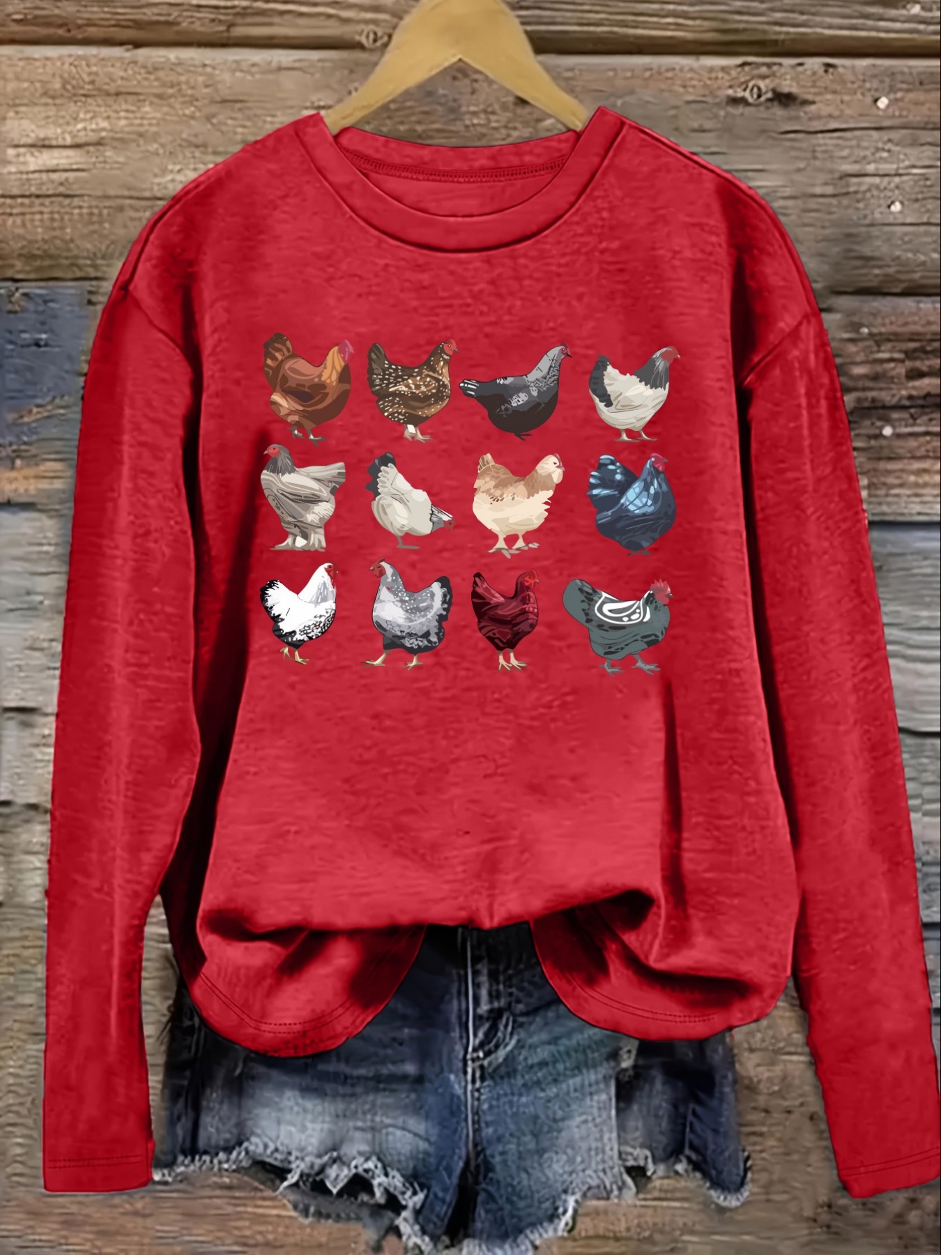 Dames Casual T-shirt met lange - Costumes recensie en prijs