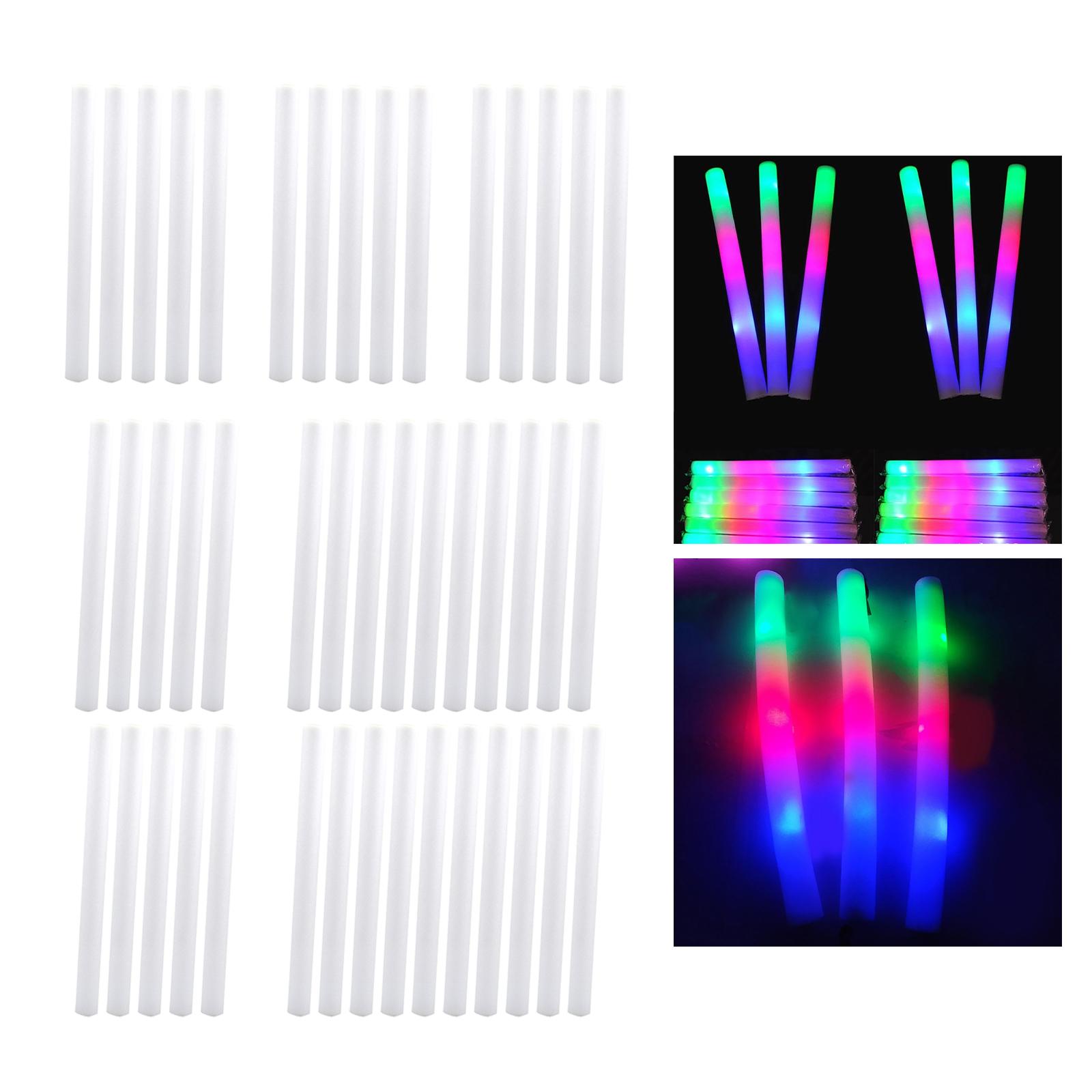 LED-schuimstokjes, feestartike - Flashing Led Foam Sticks Party recensie en prijs