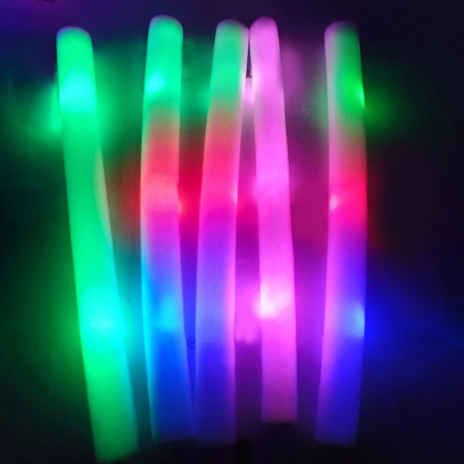 LED-schuimstokjes, feestartike - Flashing Led Foam Sticks Party recensie en prijs