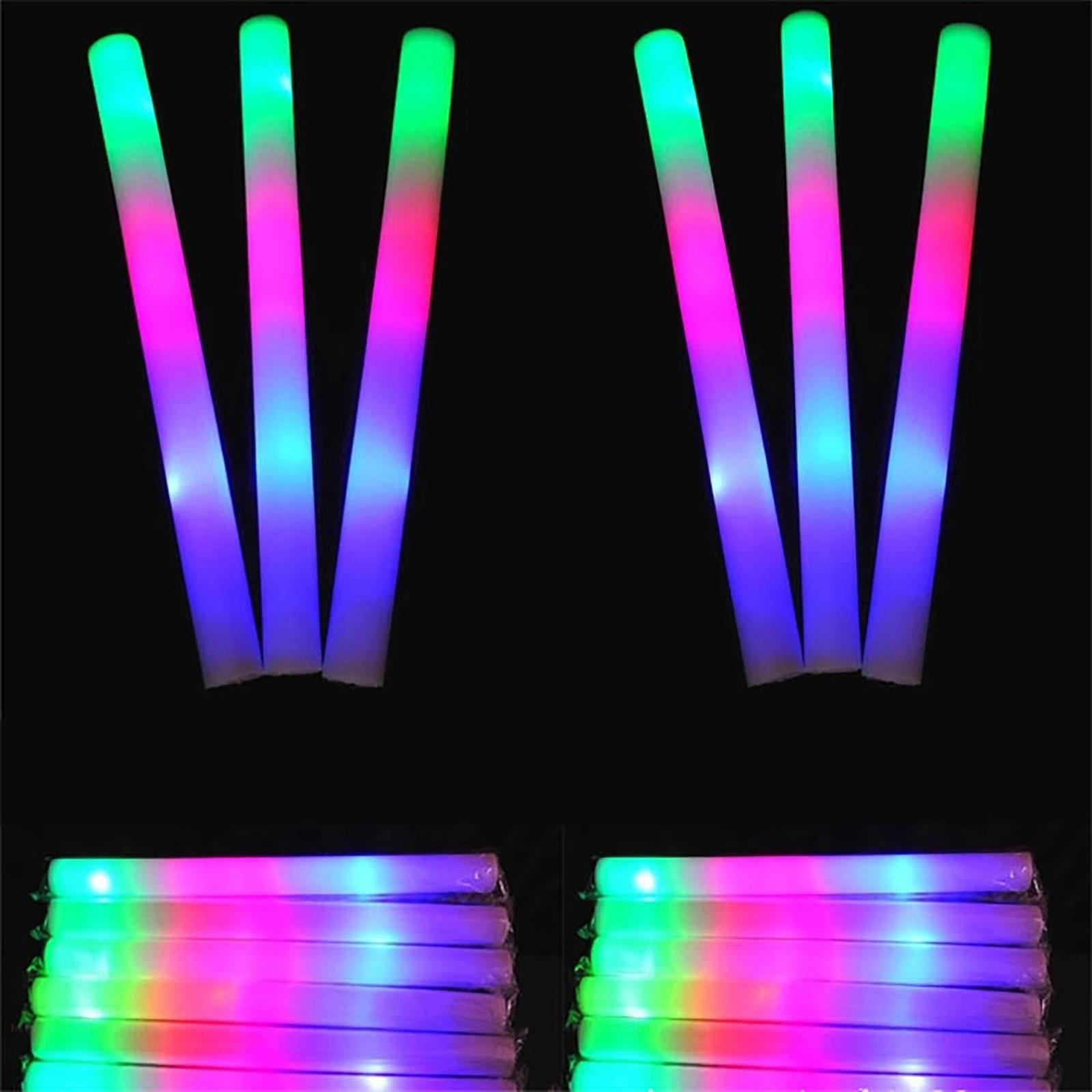LED-schuimstokjes, feestartike - Flashing Led Foam Sticks Party recensie en prijs