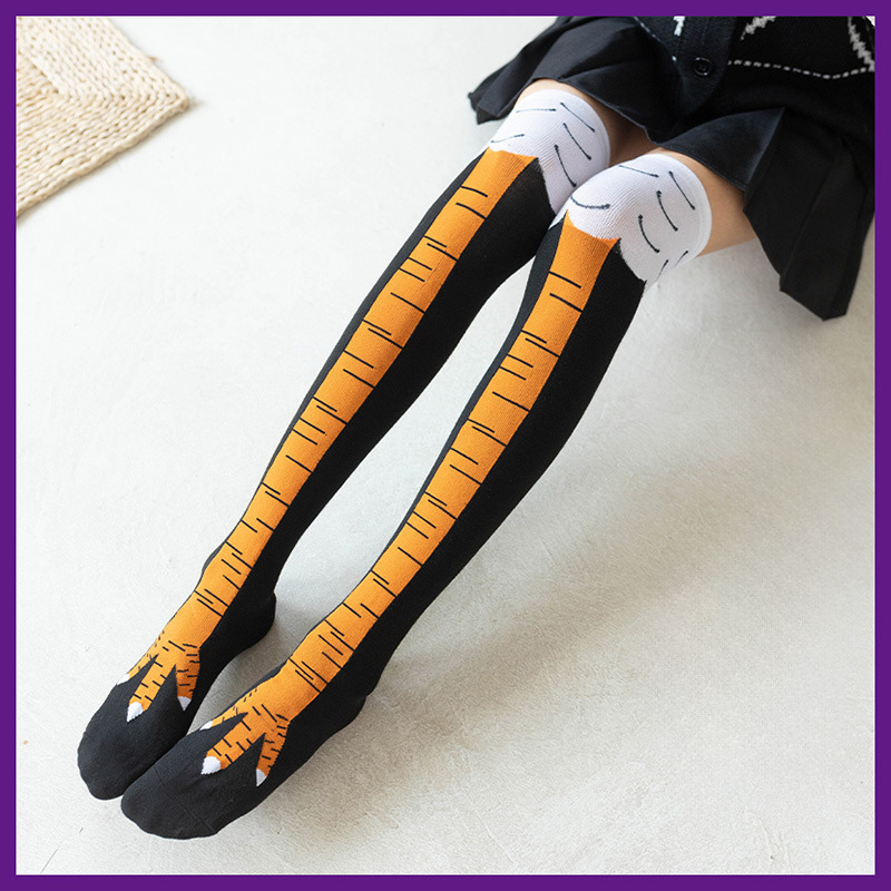 Mannen Vrouwen Grappige 3D Kip - Funny Chicken Leg Socks recensie en prijs