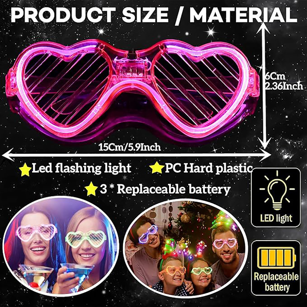 5/10/20/30/50 Bulk Light Up Br - Glow In The Dark Party Glasses recensie en prijs