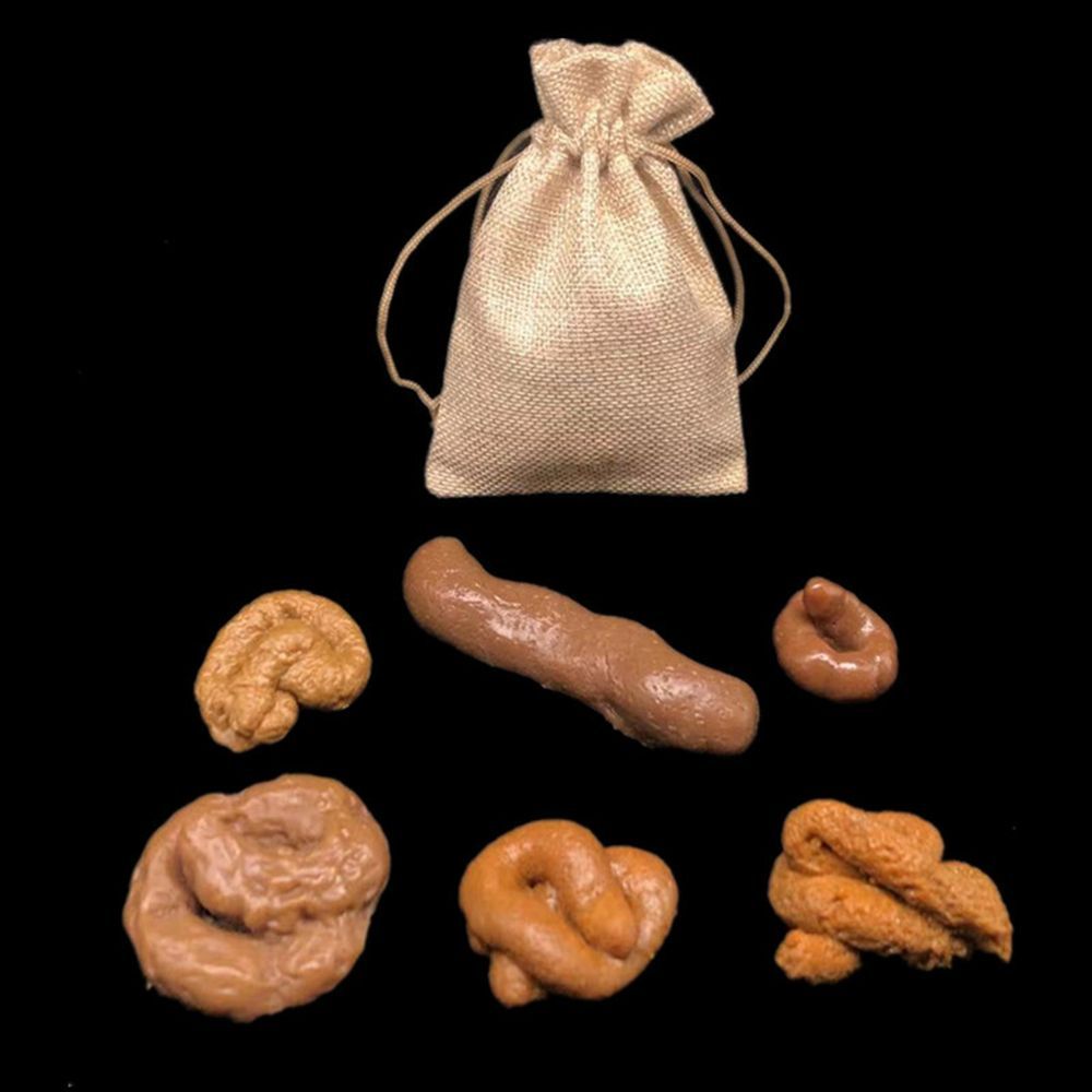 6 Stuks Joke Gadget Squish Foo - Fake Poop Gag Gift recensie en prijs