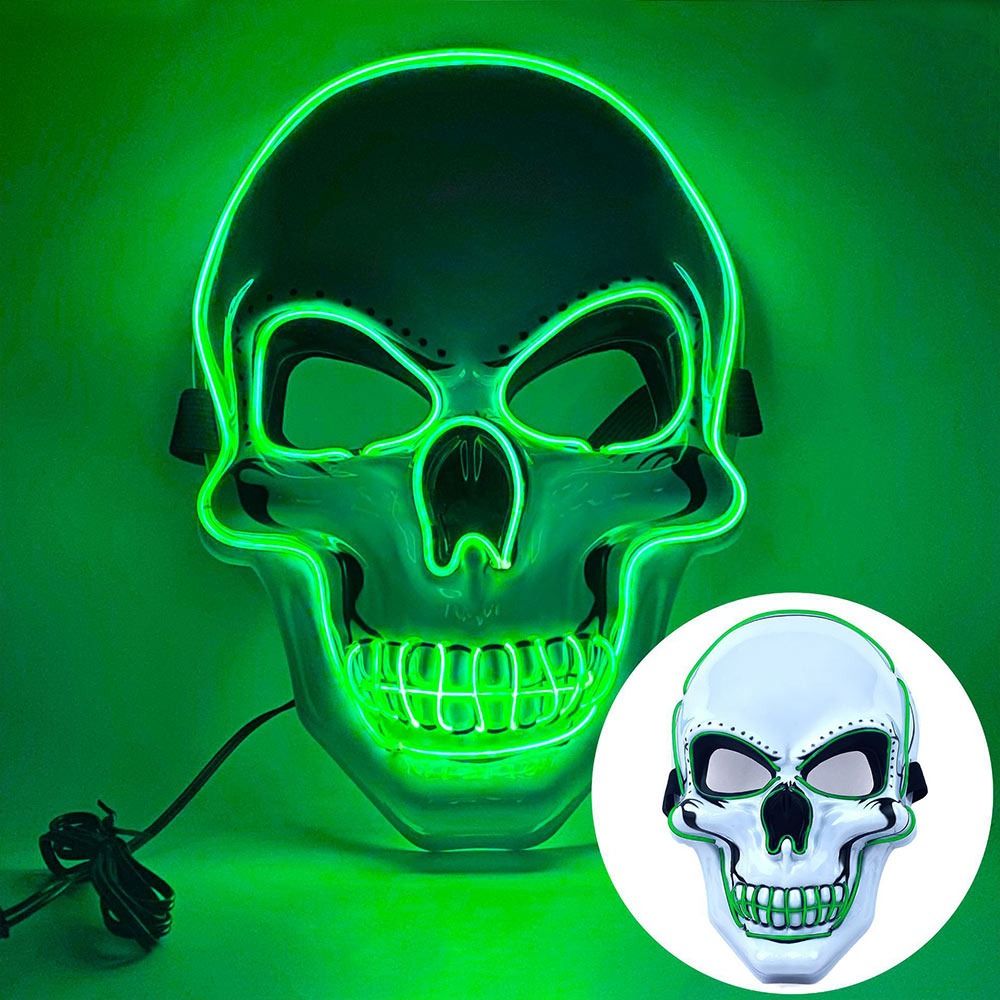 Mode Horror Halloween Schedelm - Led Purge Mask Halloween recensie en prijs