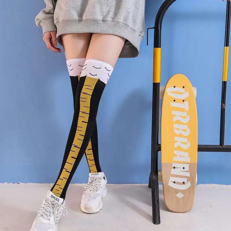 Grappige Kippenpoot Kous Overk - Funny Chicken Leg Socks recensie en prijs