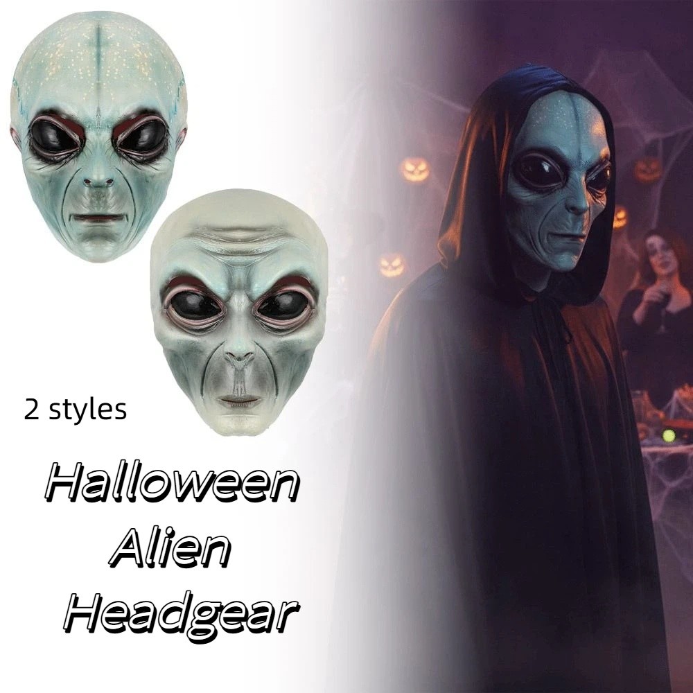Latex materiaal buitenaards ma - Latex Alien Mask Realistic recensie en prijs