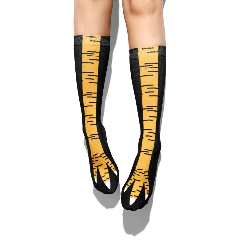 3D Grappige Creatieve Kip Voet - Funny Chicken Leg Socks recensie en prijs