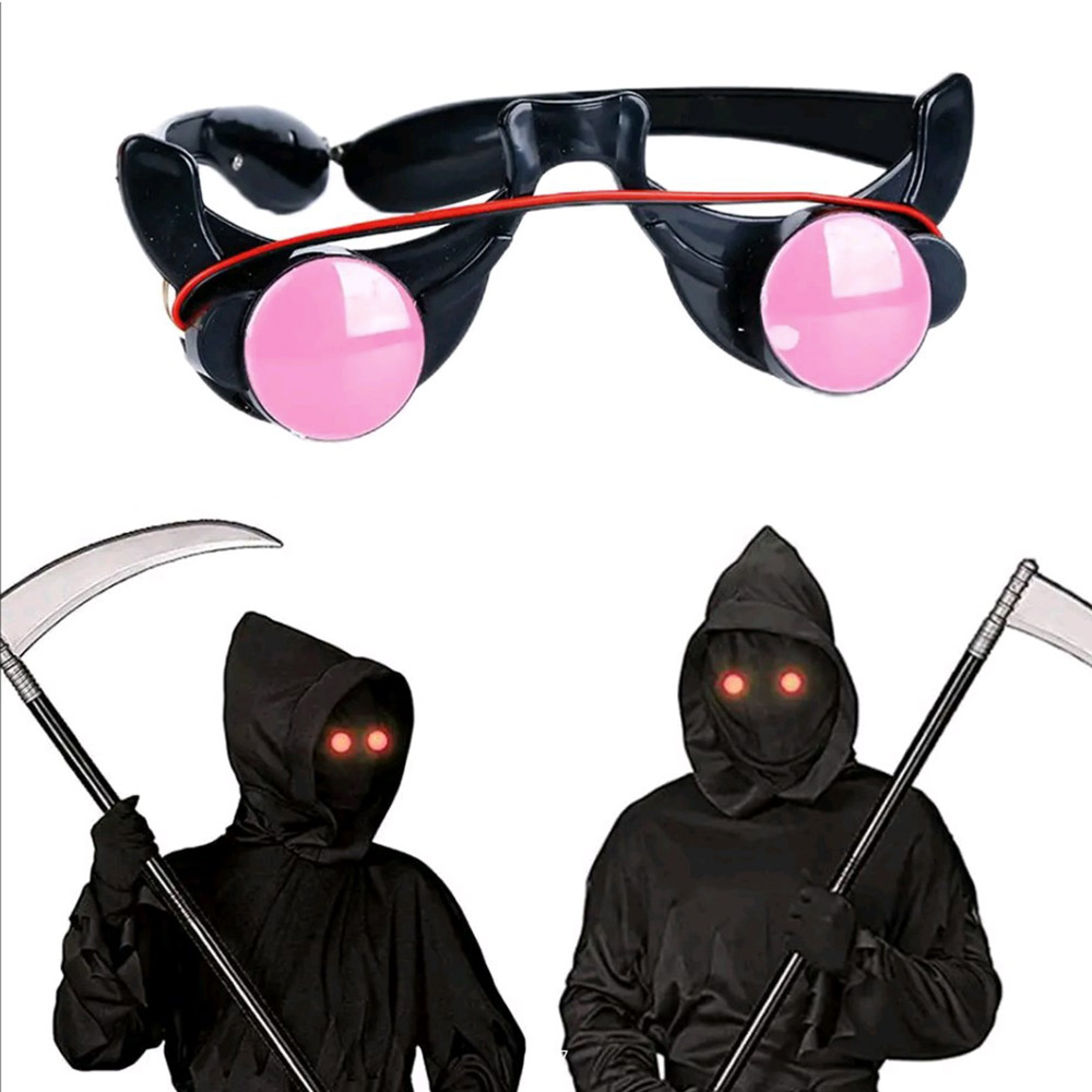 Halloween Horror Rode Ogen Bri - Glow In The Dark Party Glasses recensie en prijs