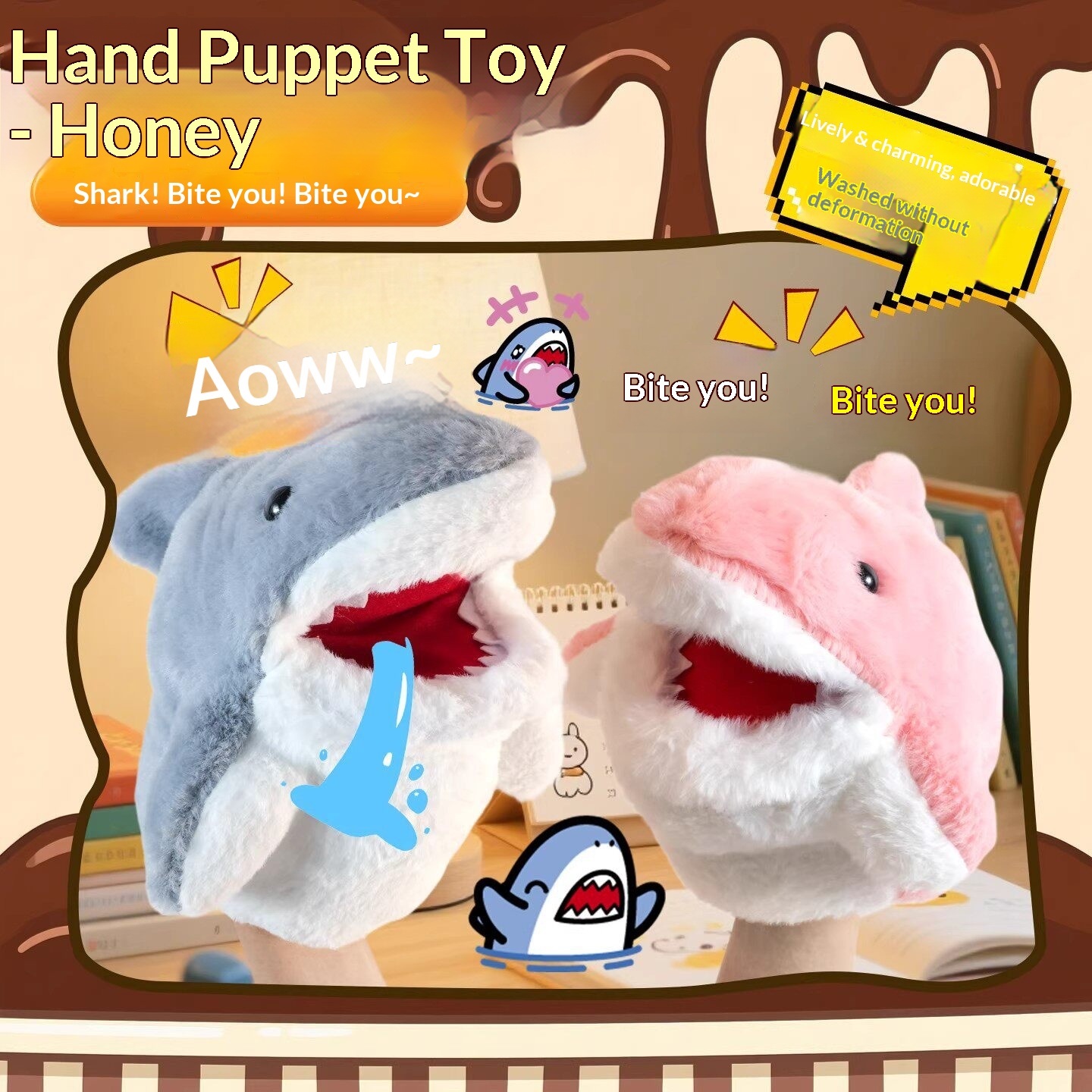 Haaienhandpop Pluche Haaienarm - Prank Toys recensie en prijs