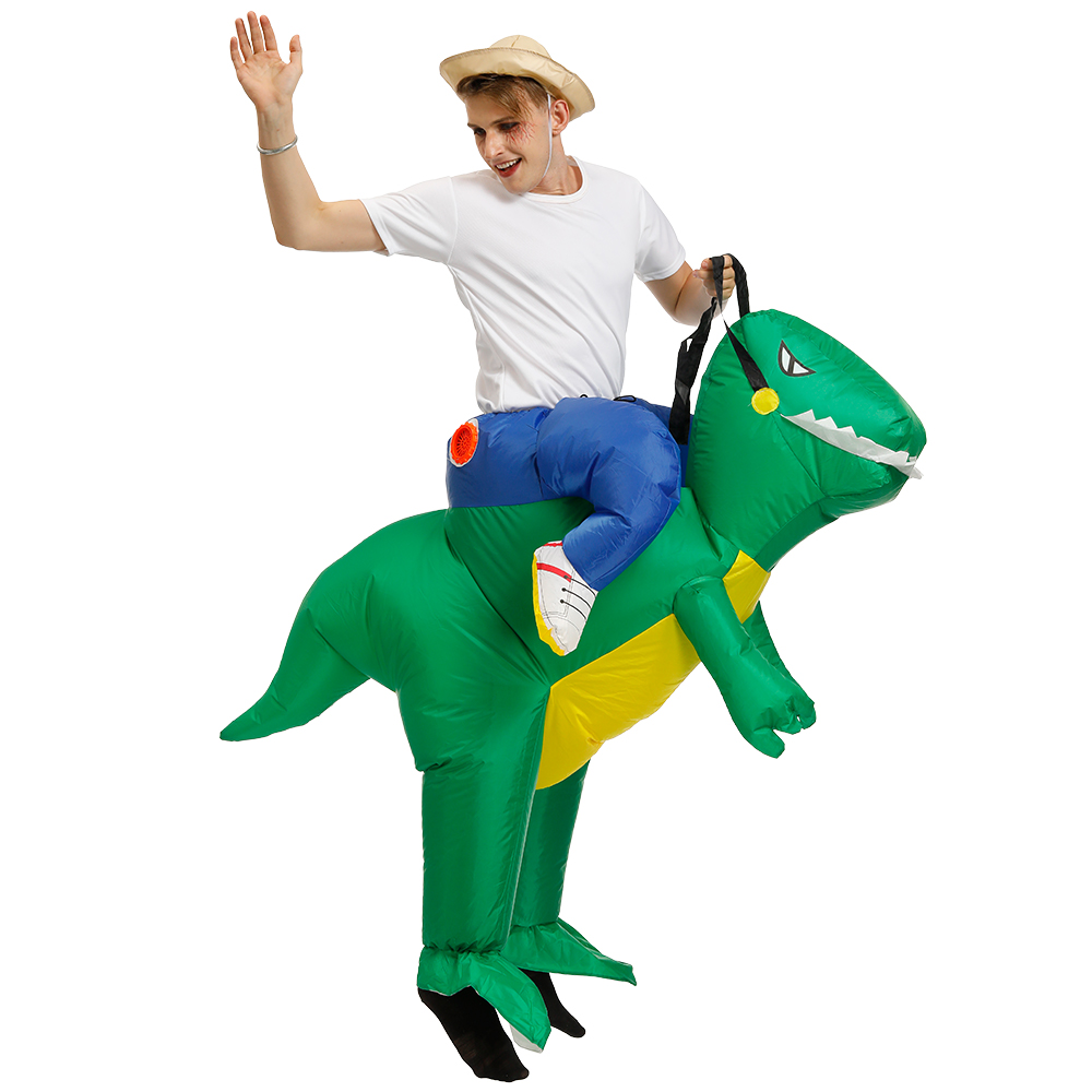Opblaasbaar dinosauruskostuum  - Inflatable Dinosaur Costume Adult recensie en prijs
